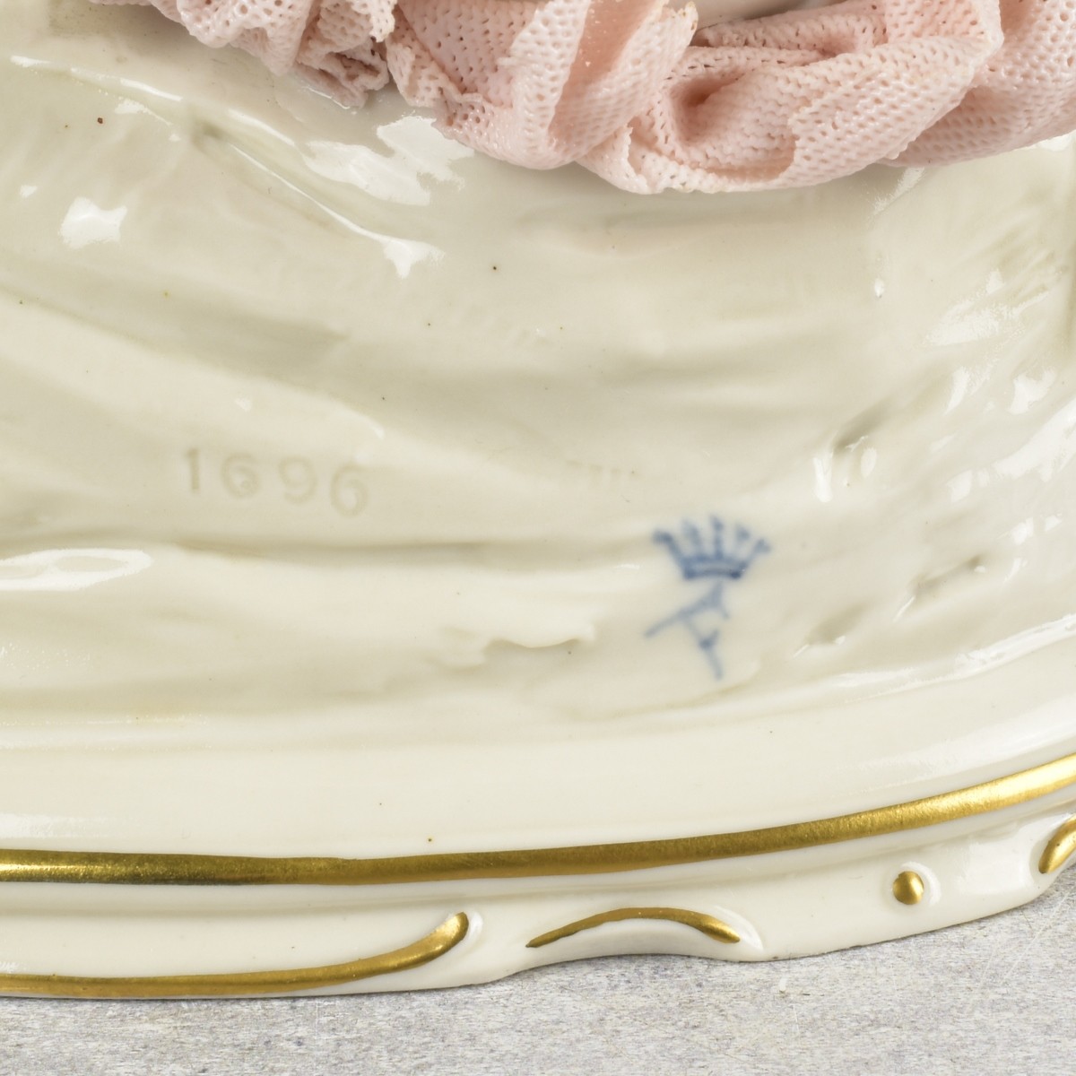 Antique German Dresden Porcelain Group