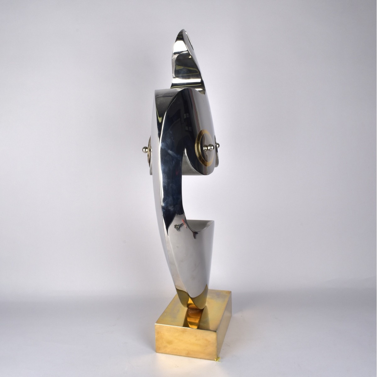 Modern Abstract Sculpture of Woman's Torso