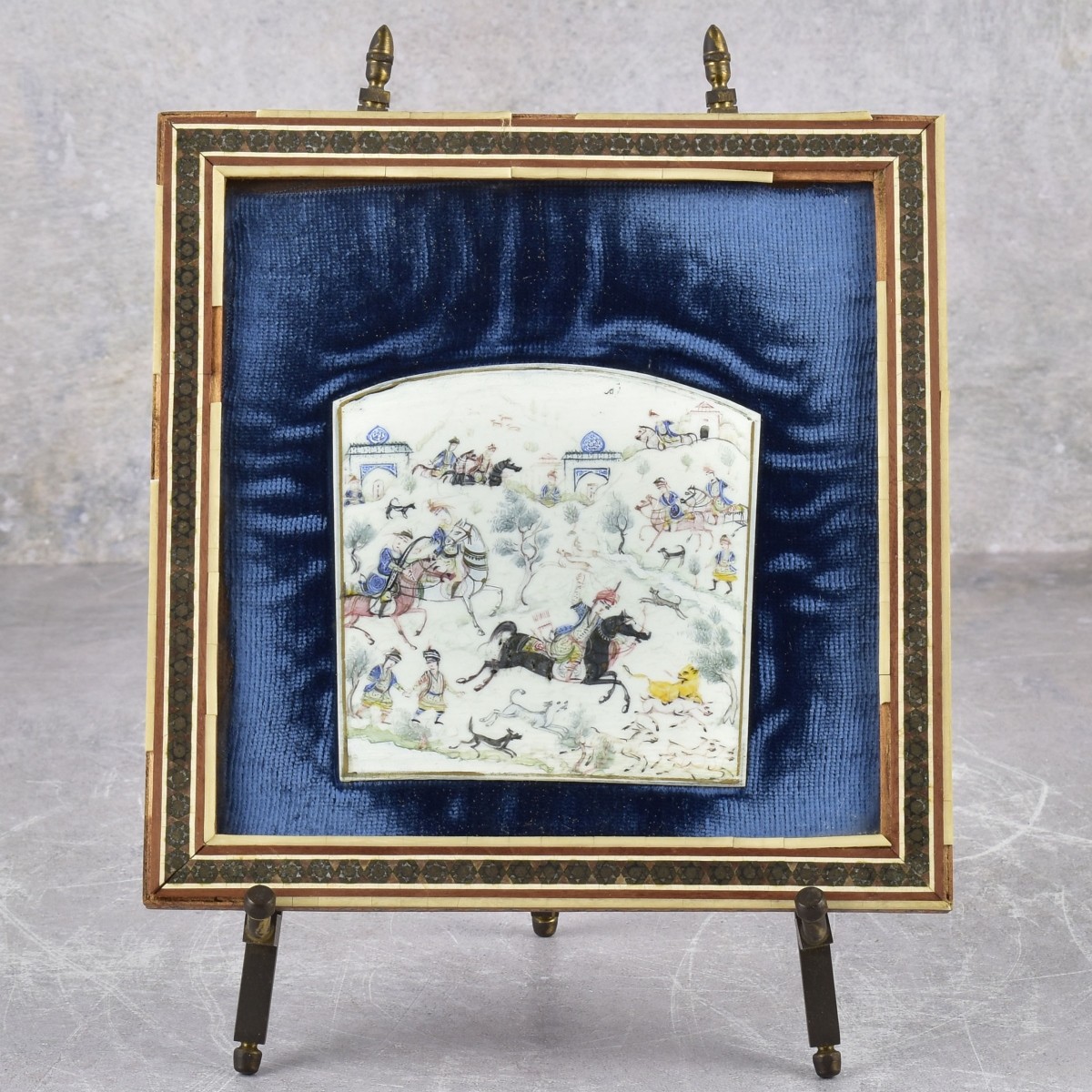 Fakhre Emami Antique Persian Miniature Painting