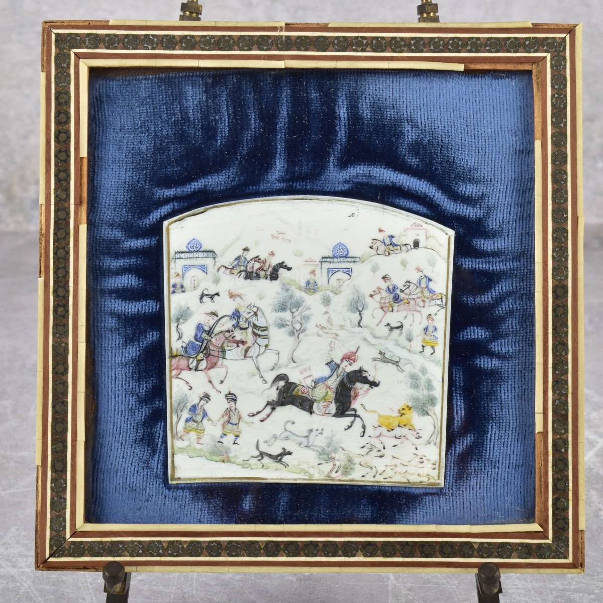 Fakhre Emami Antique Persian Miniature Painting