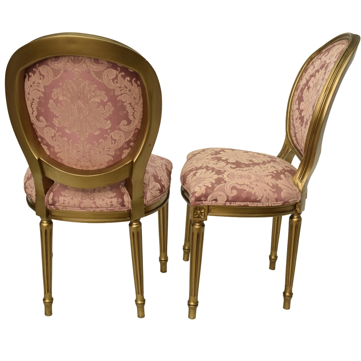 French Louis XVI Style Settee and Chairs