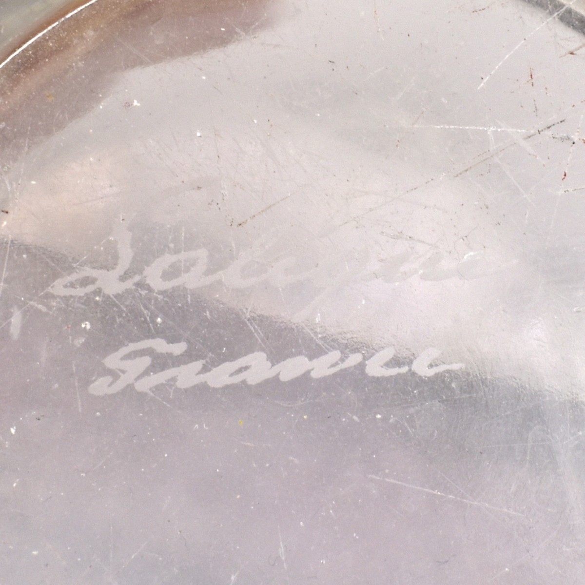 Lalique "St. Emilion" Crystal Vase