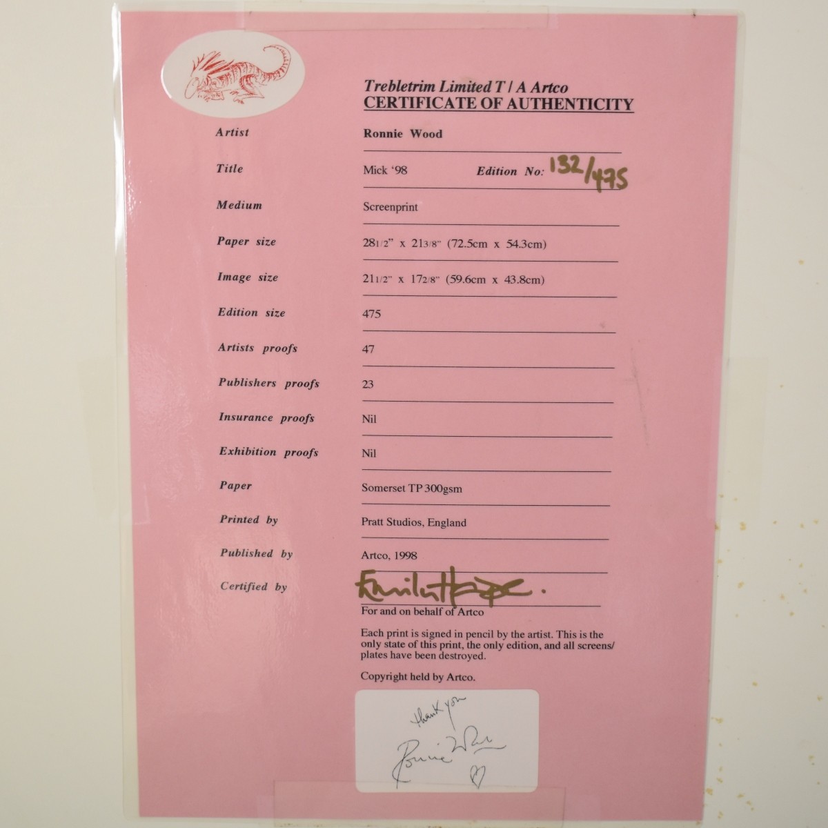 Ronnie Wood, British (b. 1947)