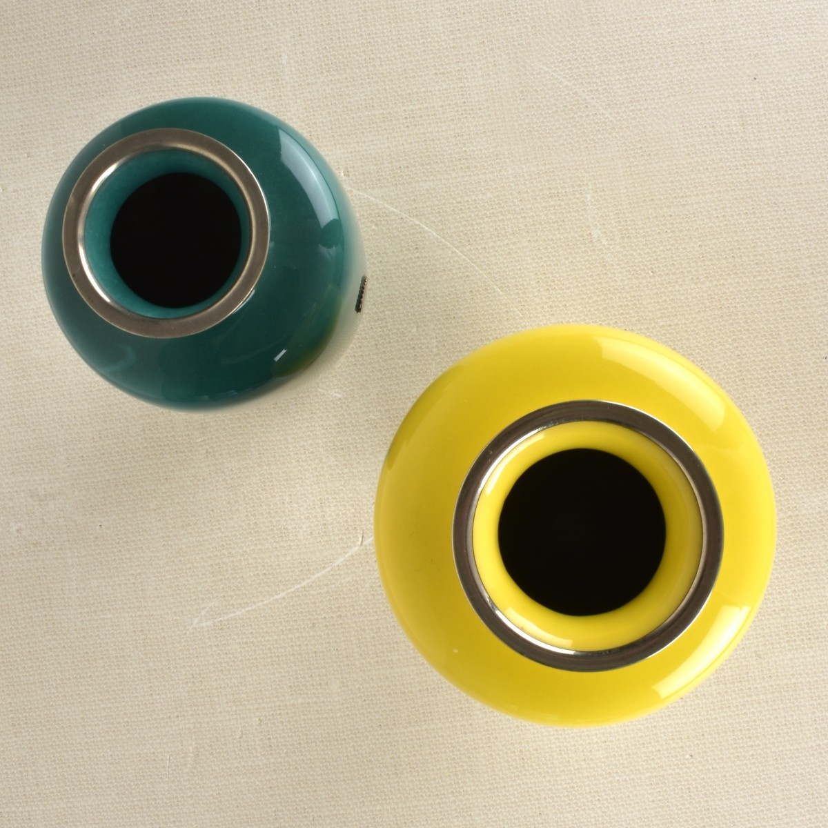 Japanese Wireless Cloisonne Vases