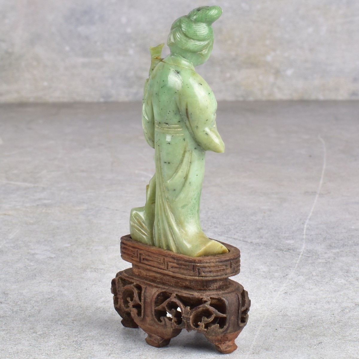 Chinese Carved Jade Guanyin