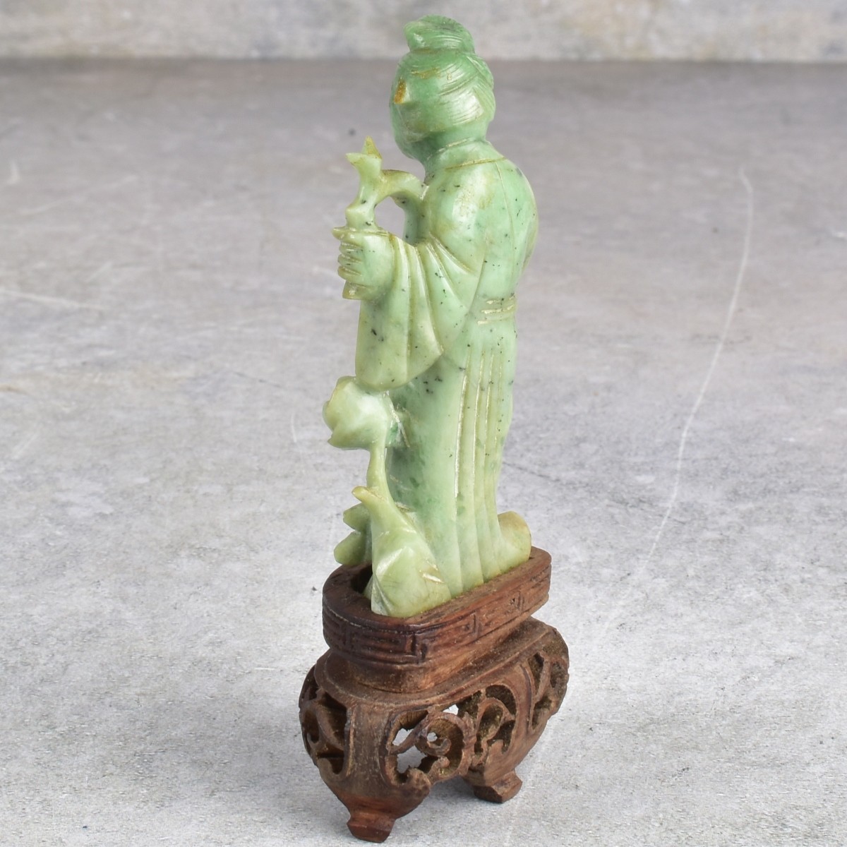 Chinese Carved Jade Guanyin