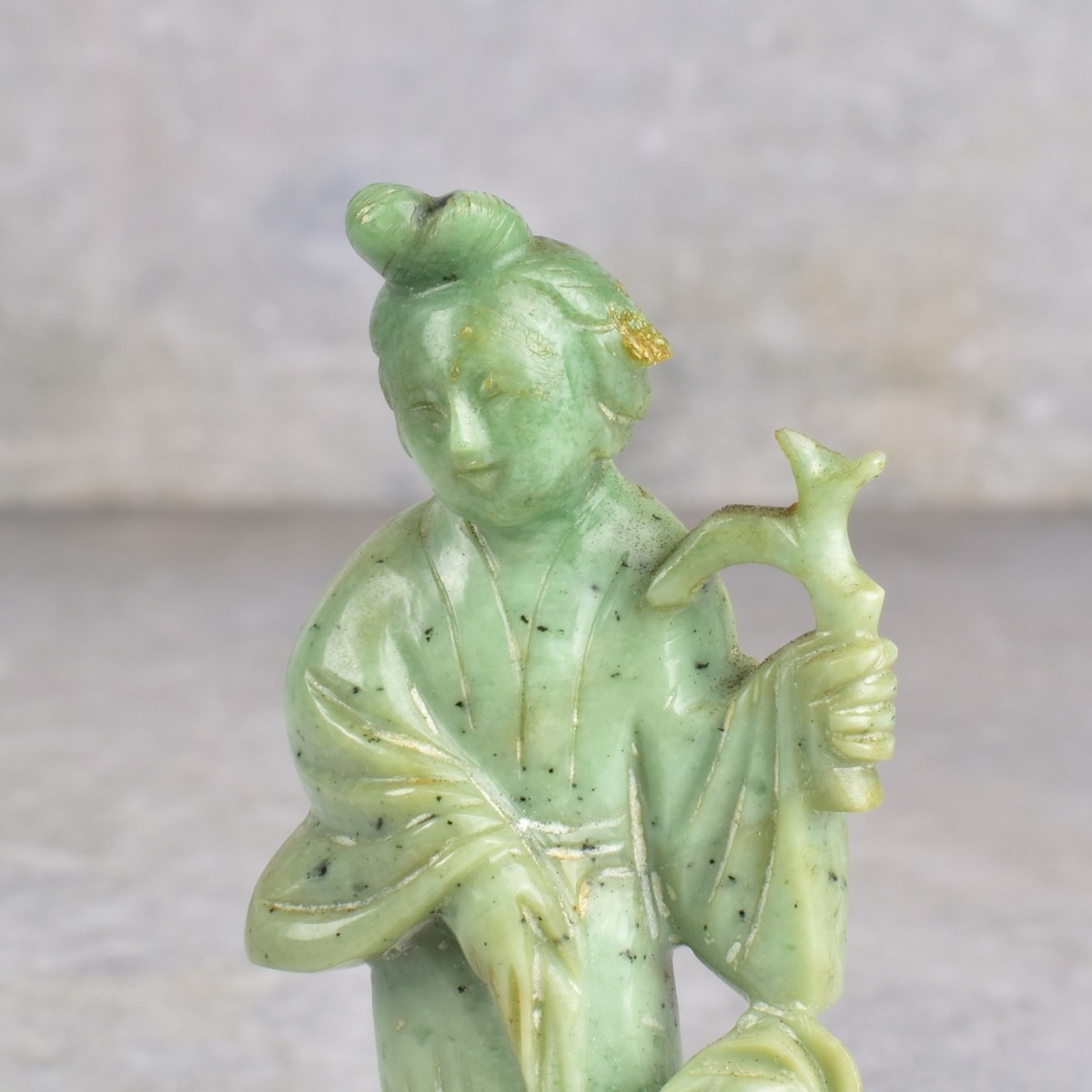 Chinese Carved Jade Guanyin
