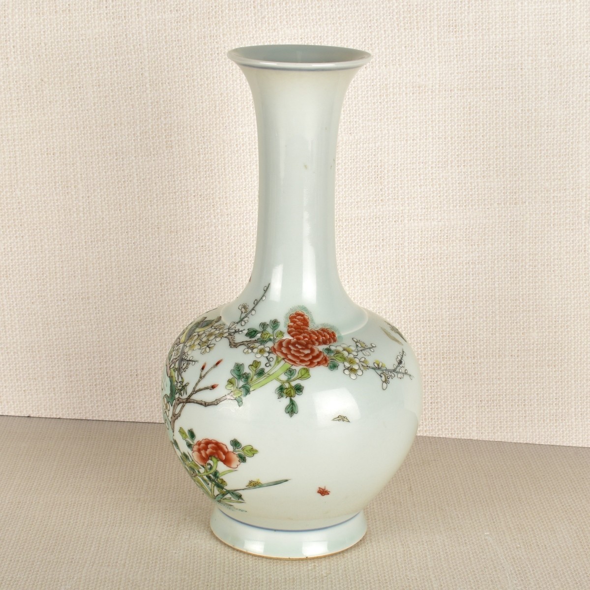 Chinese Porcelain Famille Verte Vase