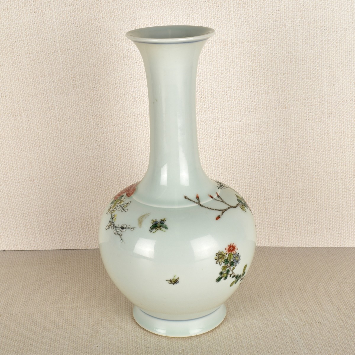 Chinese Porcelain Famille Verte Vase