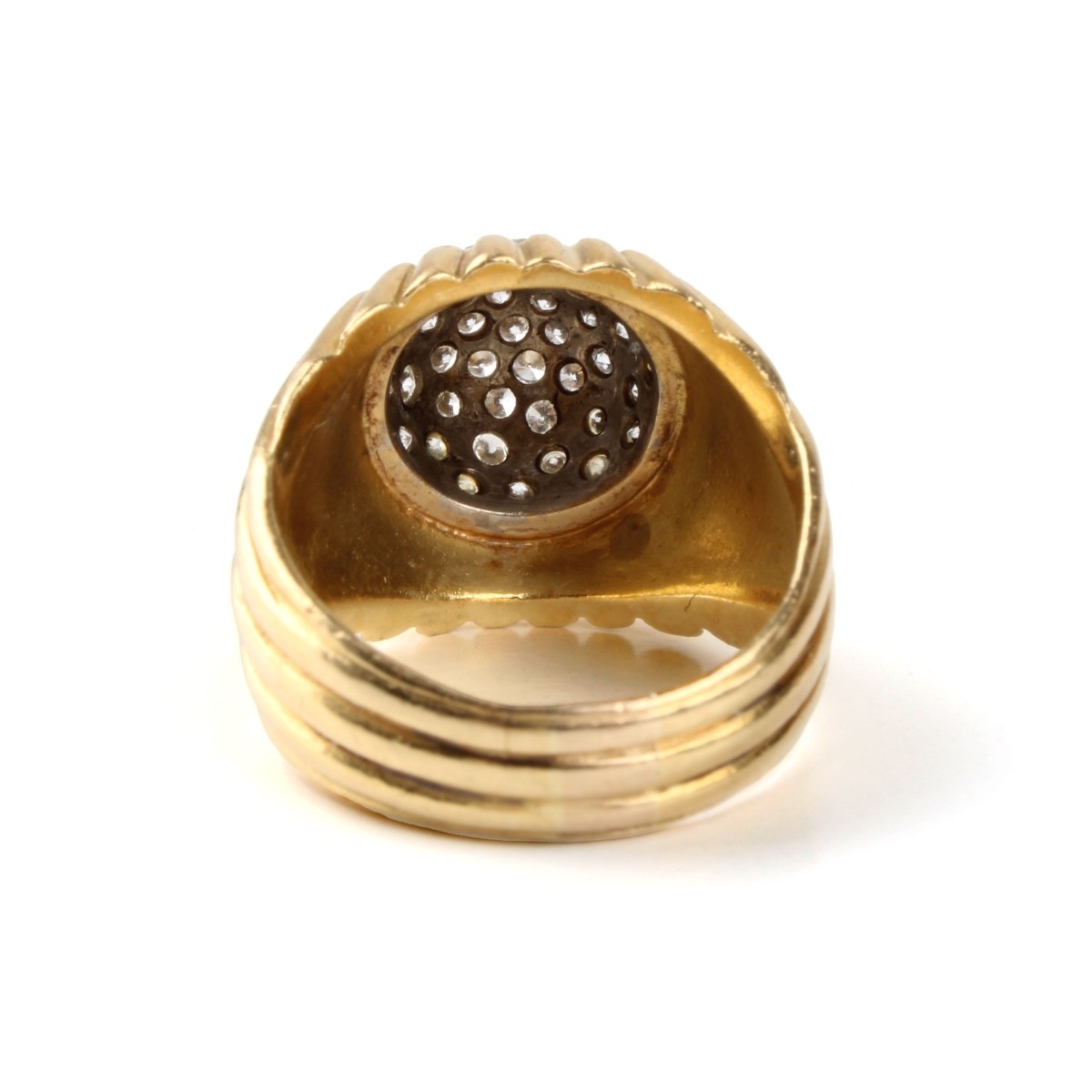 Diamond and 18K Ring