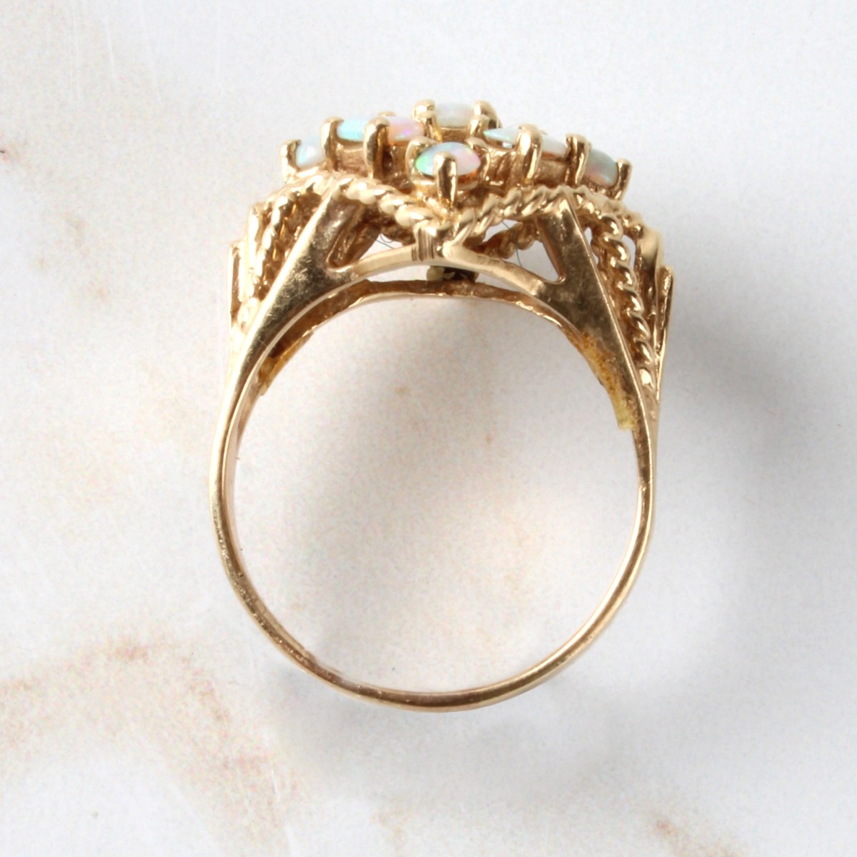 Opal and 14K Ring