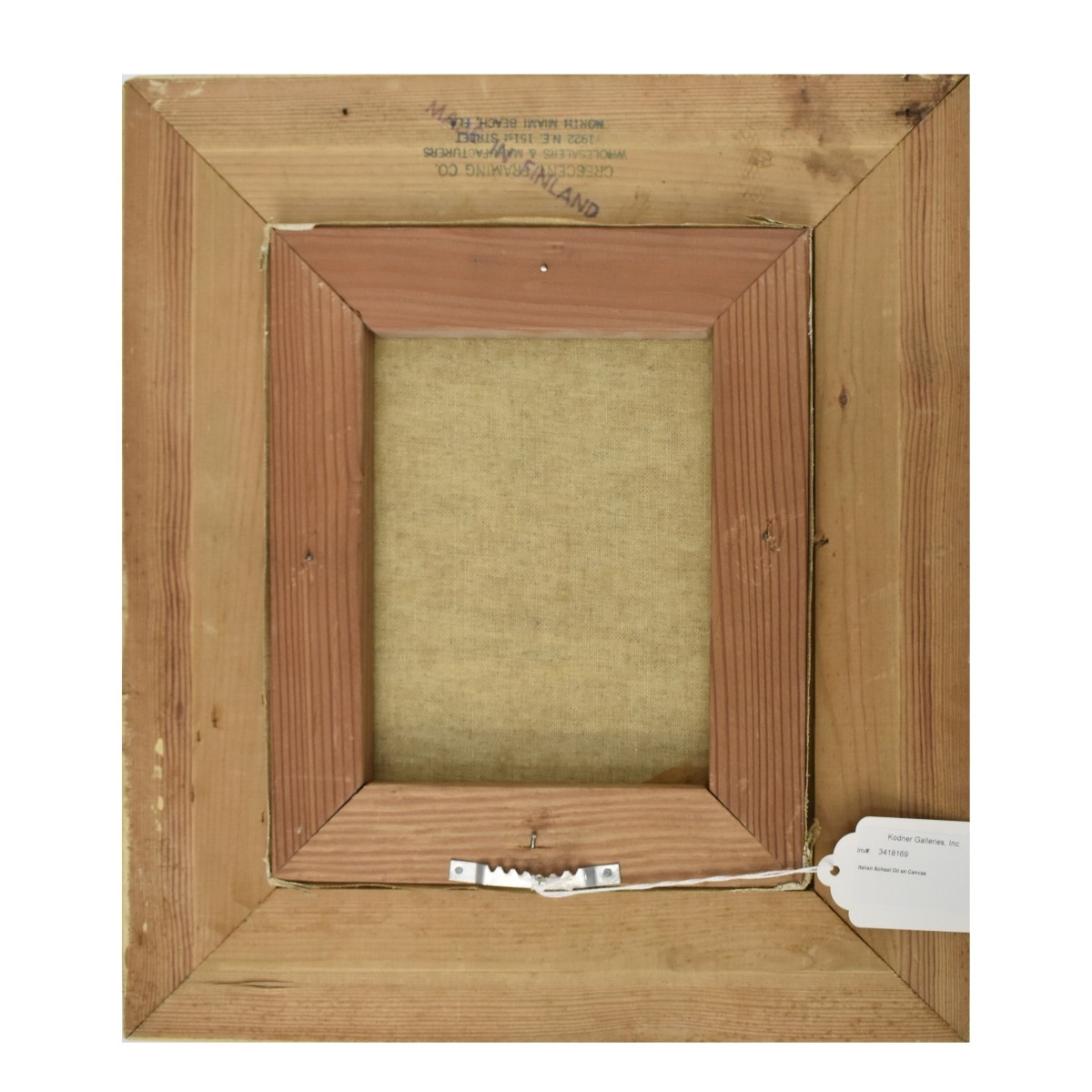 Italian School Oil on Canvas