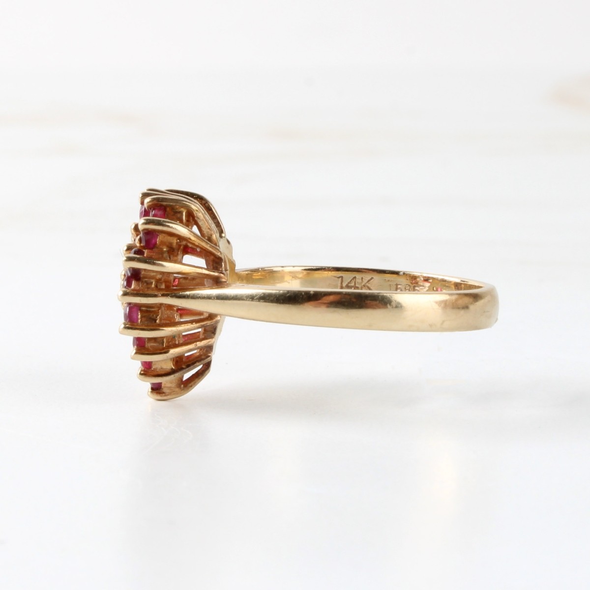 Ruby and 14K Ring