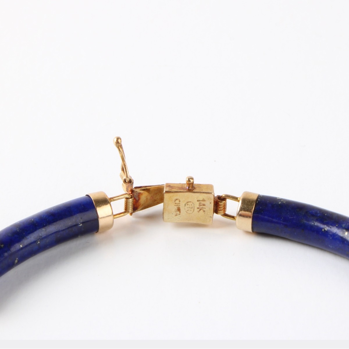 Lapis Lazuli and 14K Bracelet