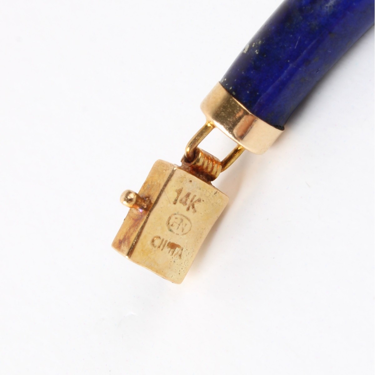 Lapis Lazuli and 14K Bracelet