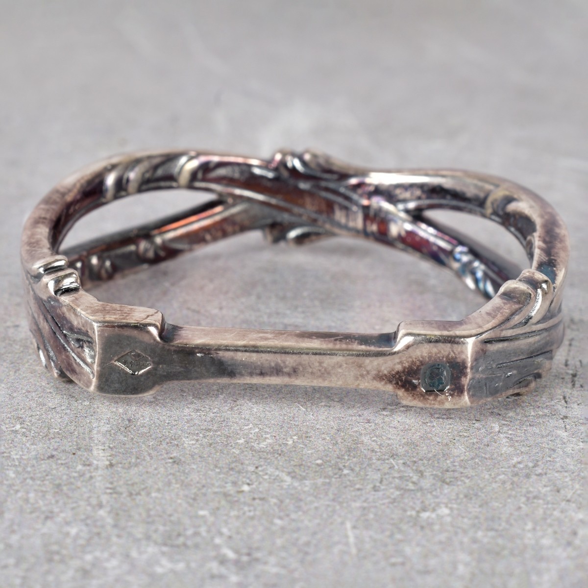 Gump's Silver Plated Napkin Holders