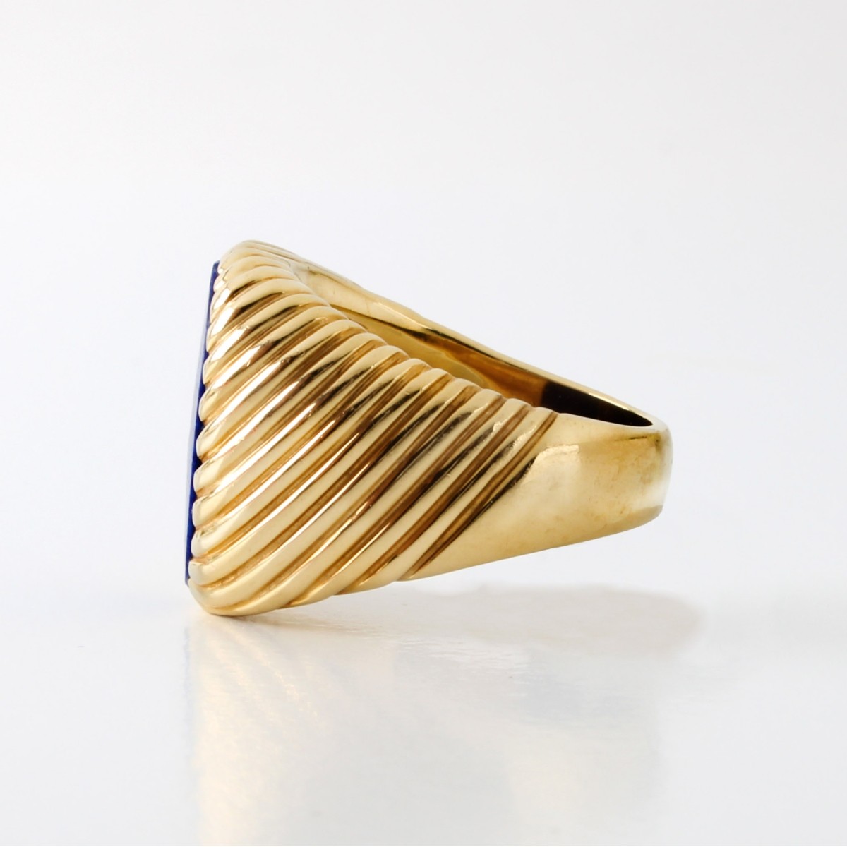 Asprey Lapis Lazuli and 18K Ring