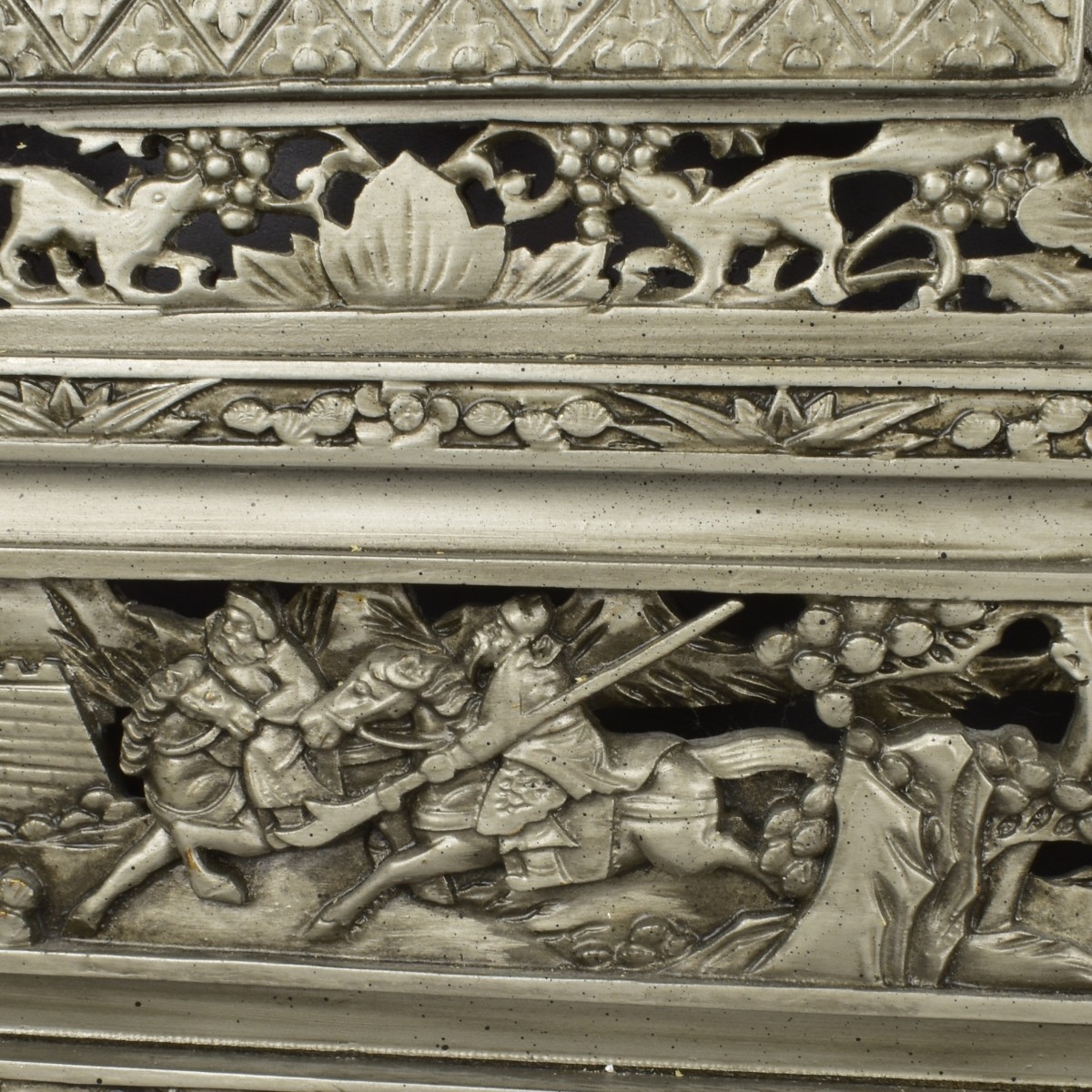 Antique Chinese Carved Wood Panels