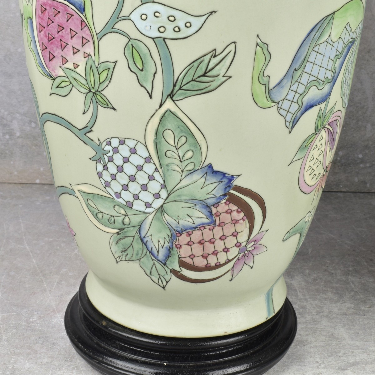 Chinoiserie Porcelain Lamps