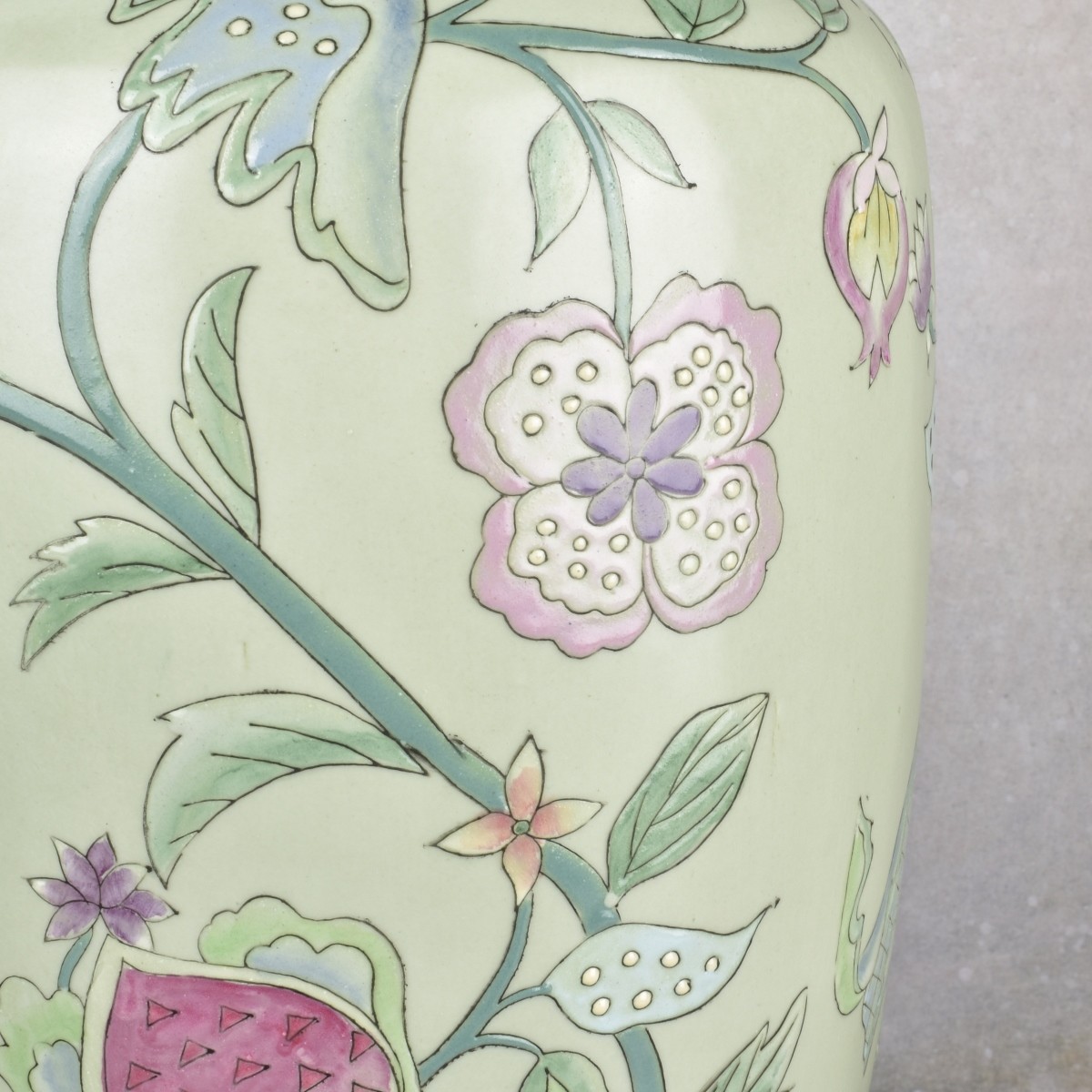 Chinoiserie Porcelain Lamps