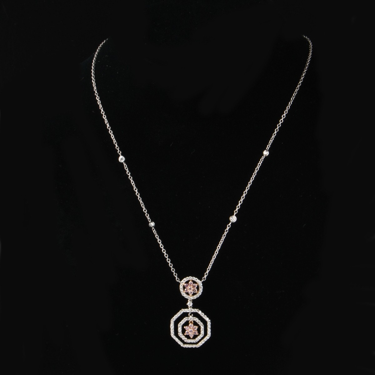 Diamond and 18K Necklace