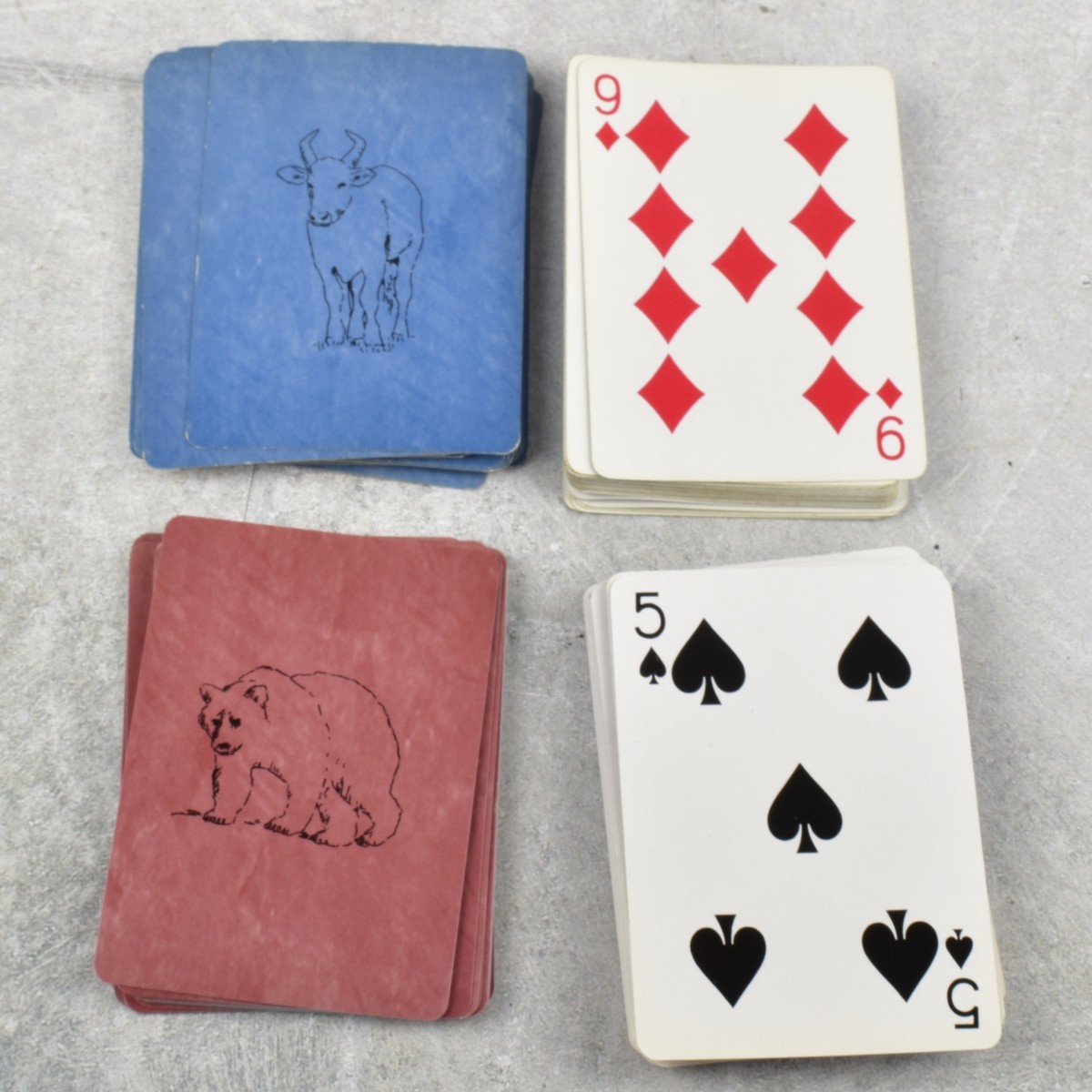 Vintage Poker Chip Sets