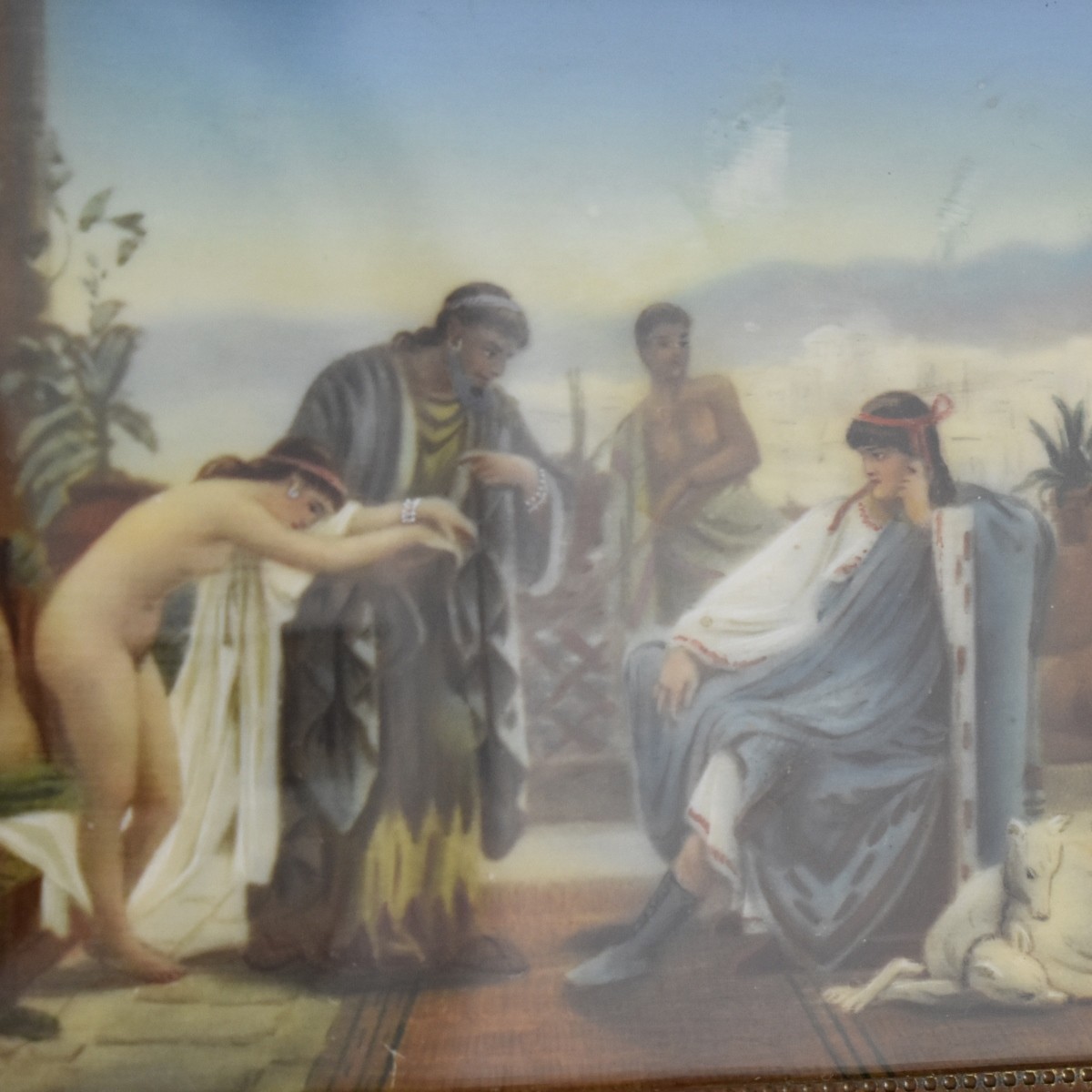 Framed Orientalist Lithograph
