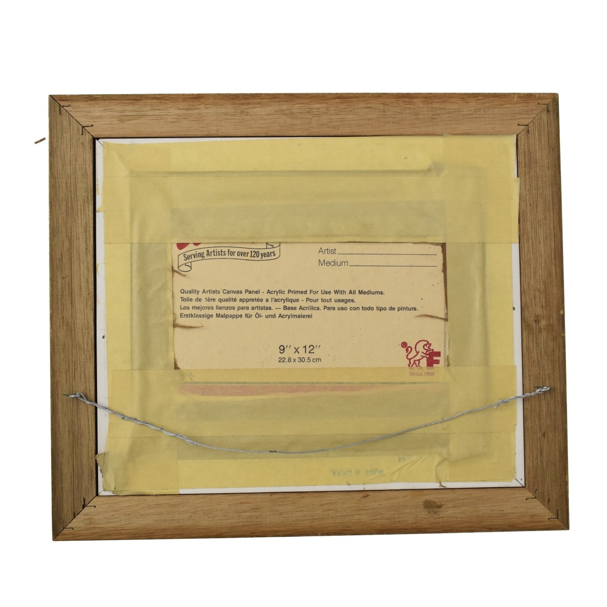 Framed Orientalist Lithograph