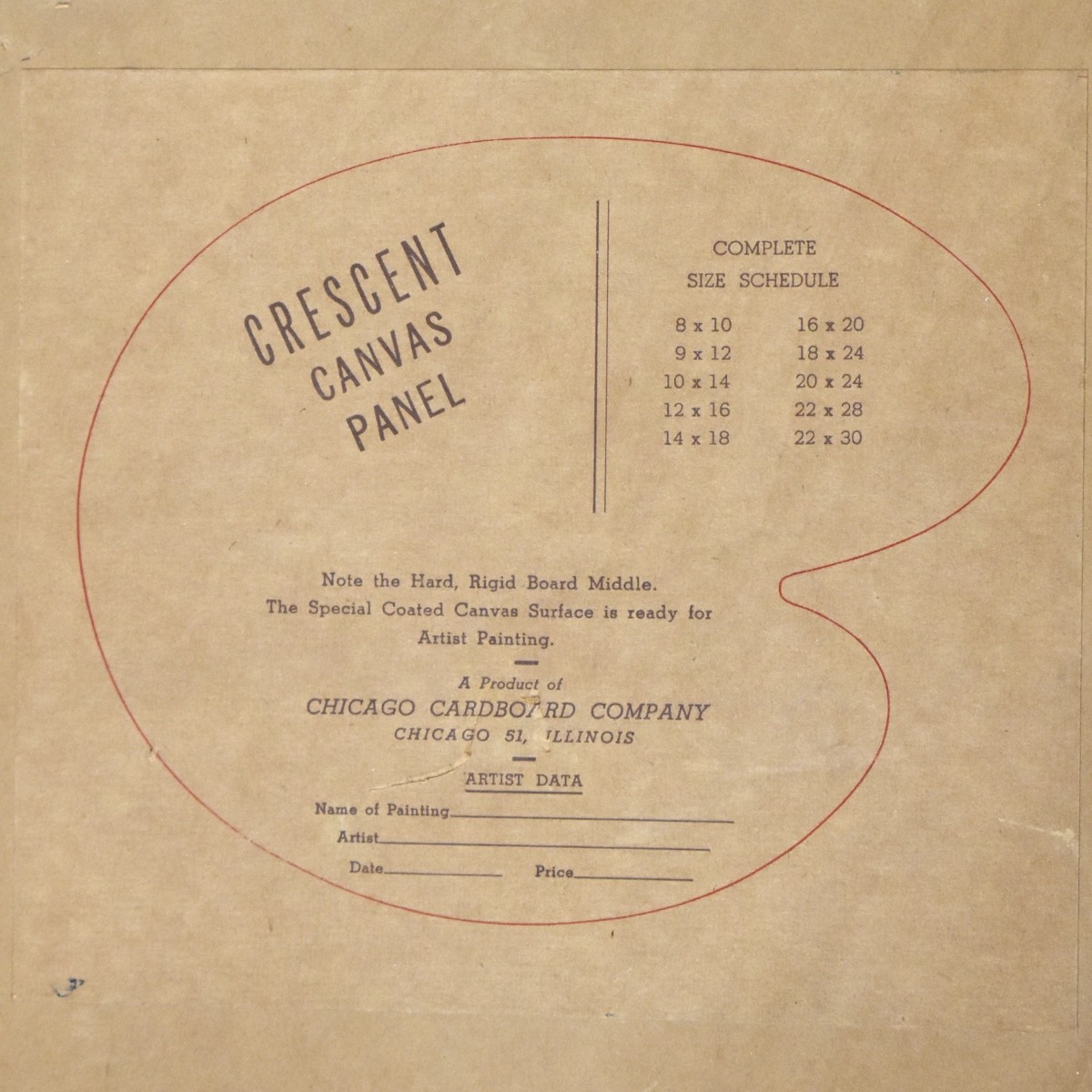 Impasto on Artist Board