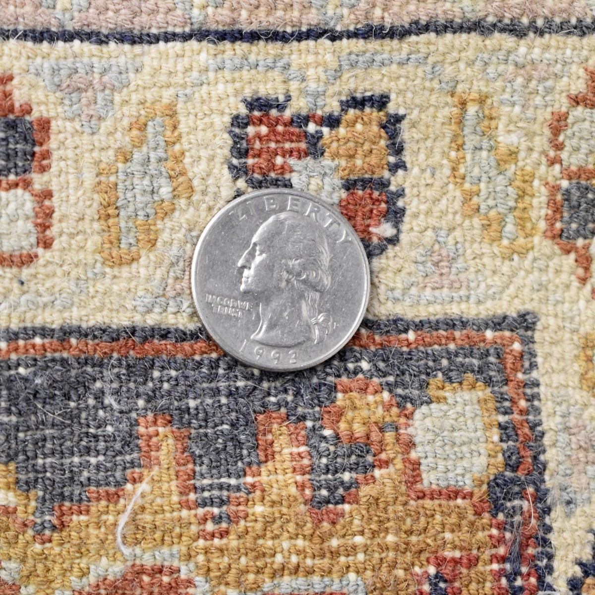 Semi-antique Karastan Heriz Wool Rug