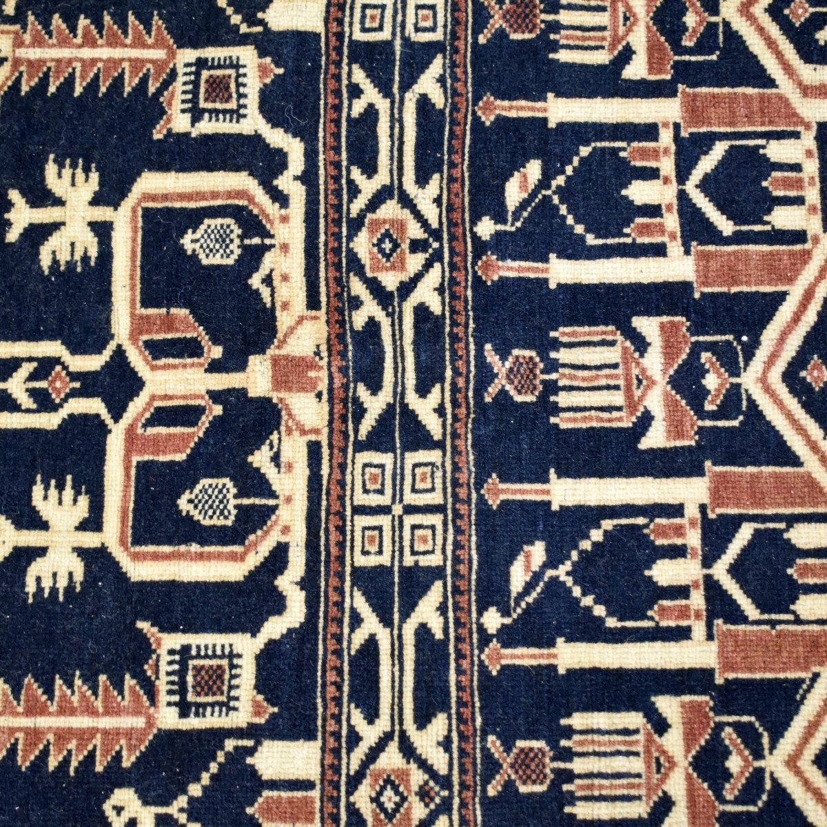 Persian Baluchi Wool Rug.