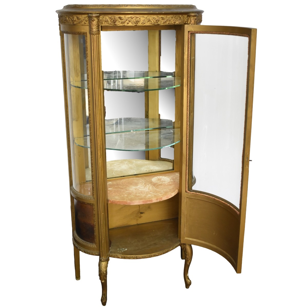 Antique Louis XV Style French Vitrine
