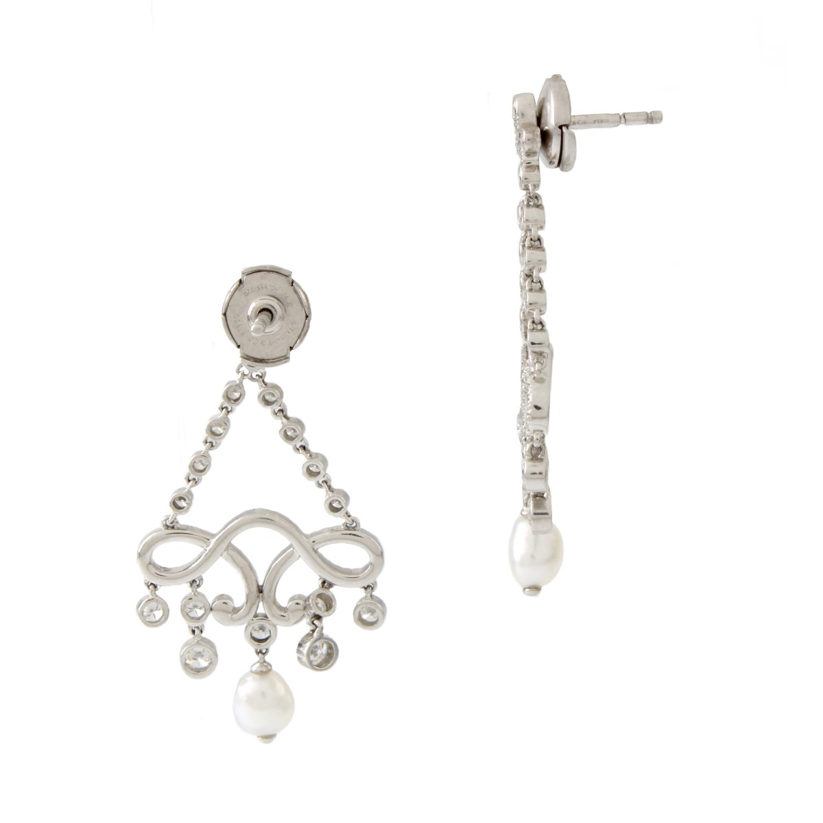 Tiffany & Co Diamond Earrings