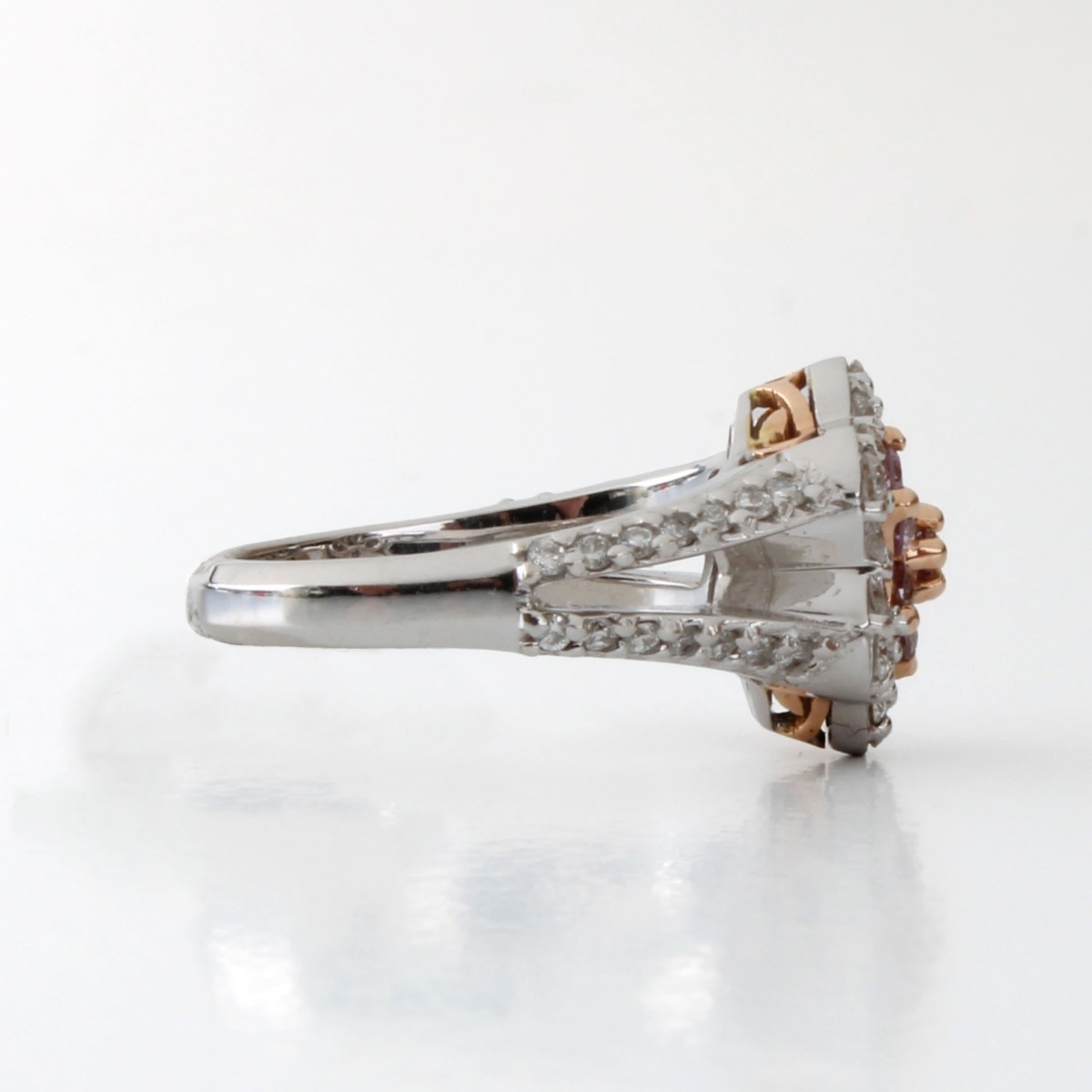 Diamond and 18K Ring