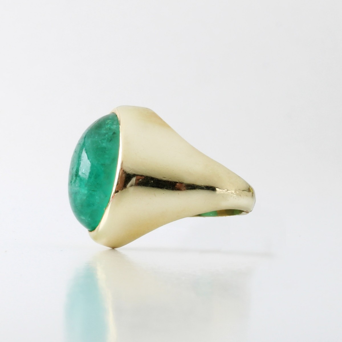 Emerald and 14K Ring
