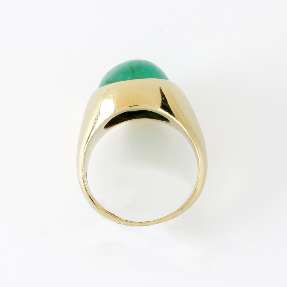 Emerald and 14K Ring