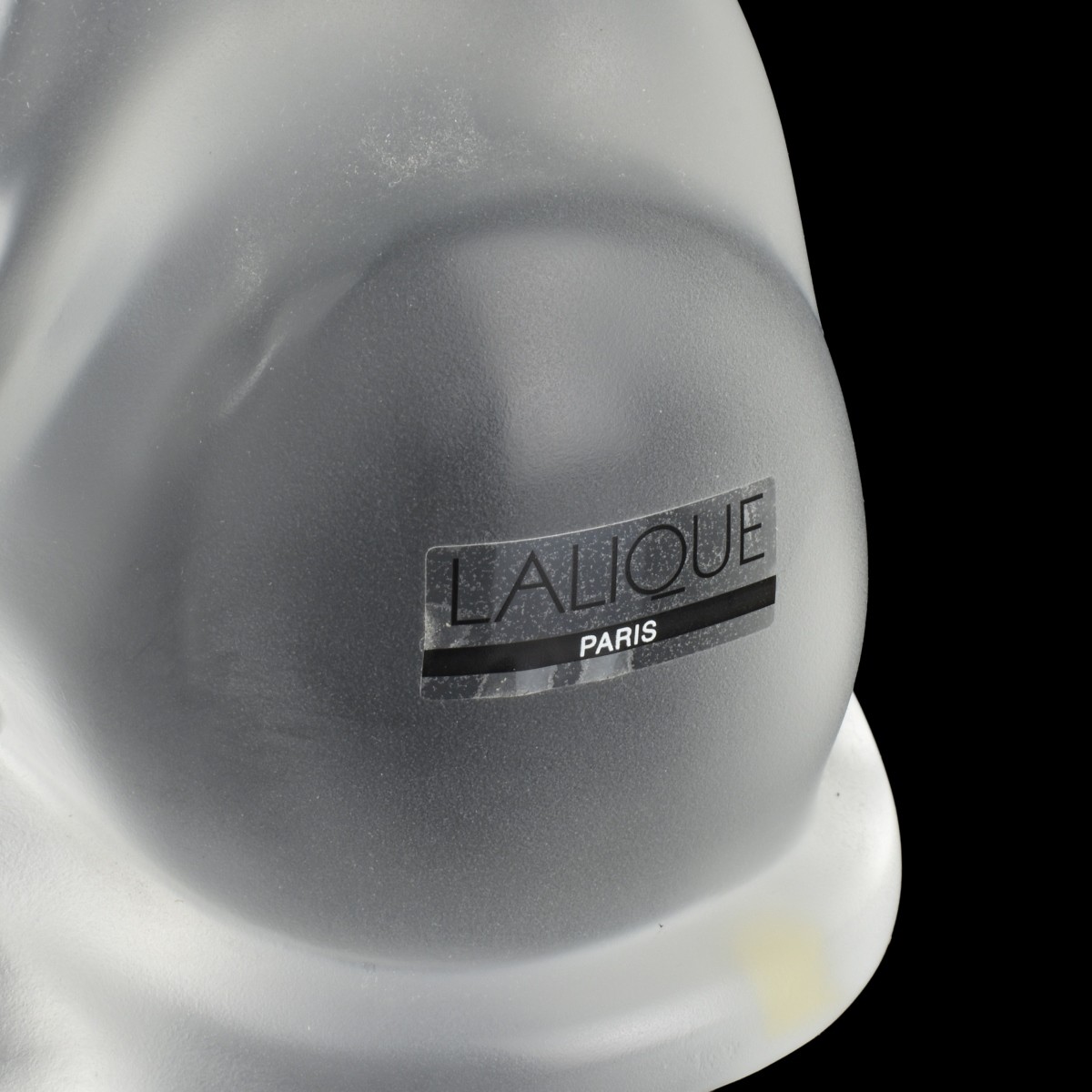 Lalique "Bamara" Lion Sculpture