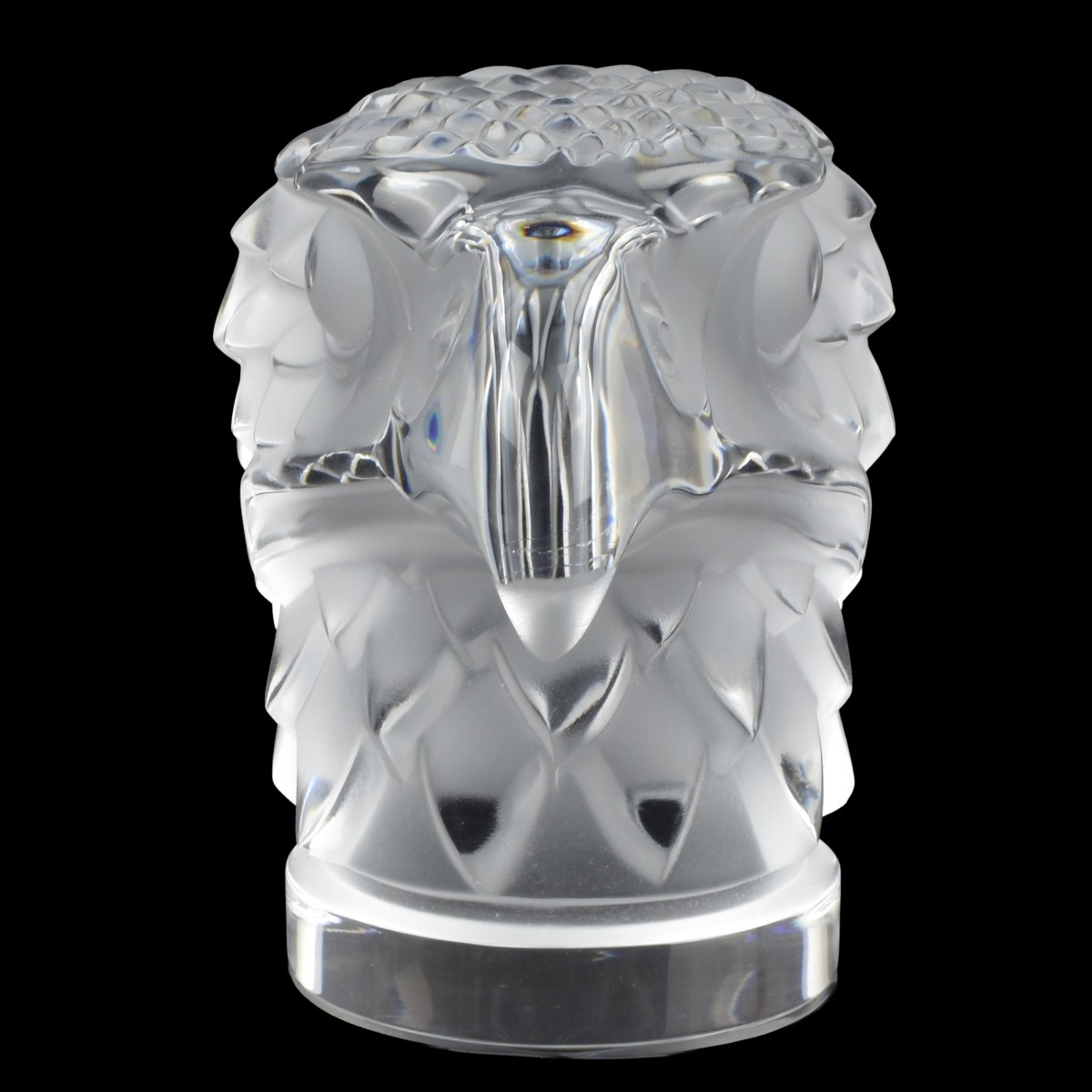 Lalique "Tete D'Aigle Eagle Head Sculpture
