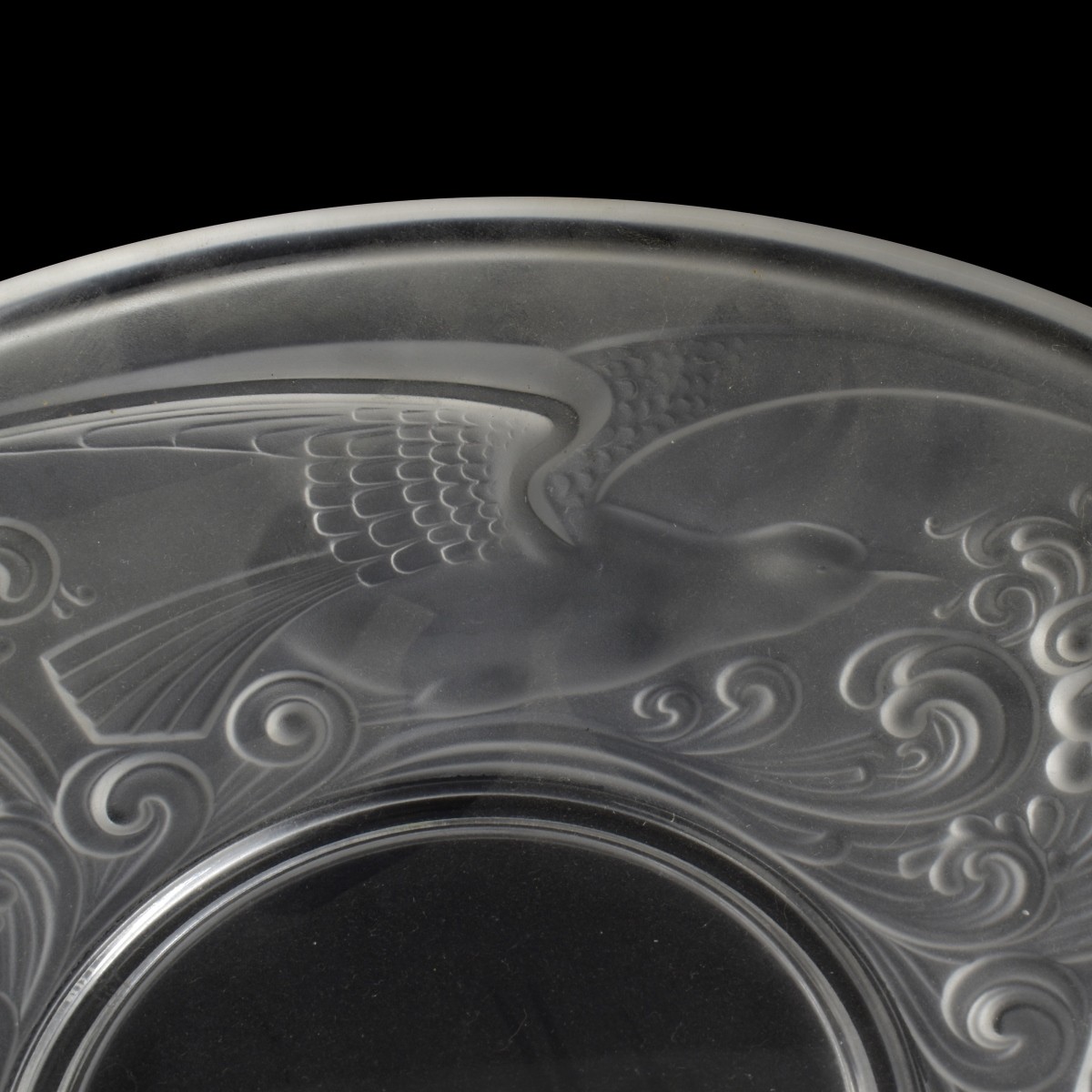 Val St. Lambert Belguim" Gloucester" Charger