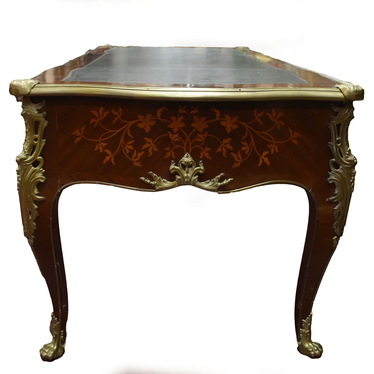 Louis XV Style Bronze Mounted Bureau Plat