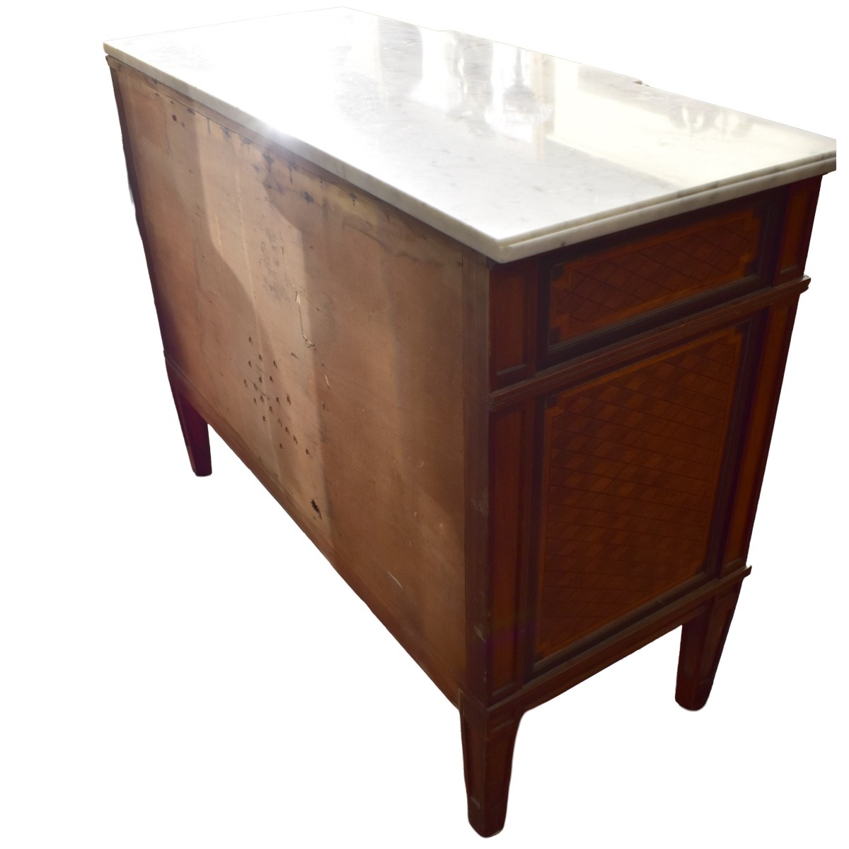 Louis XVI Style Inlaid Wood Table