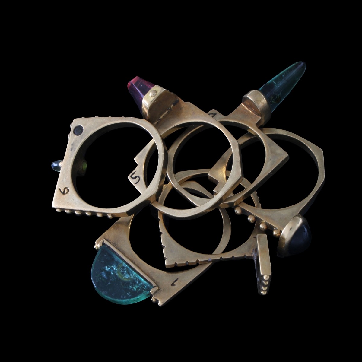 Tourmaline and 18K Ring