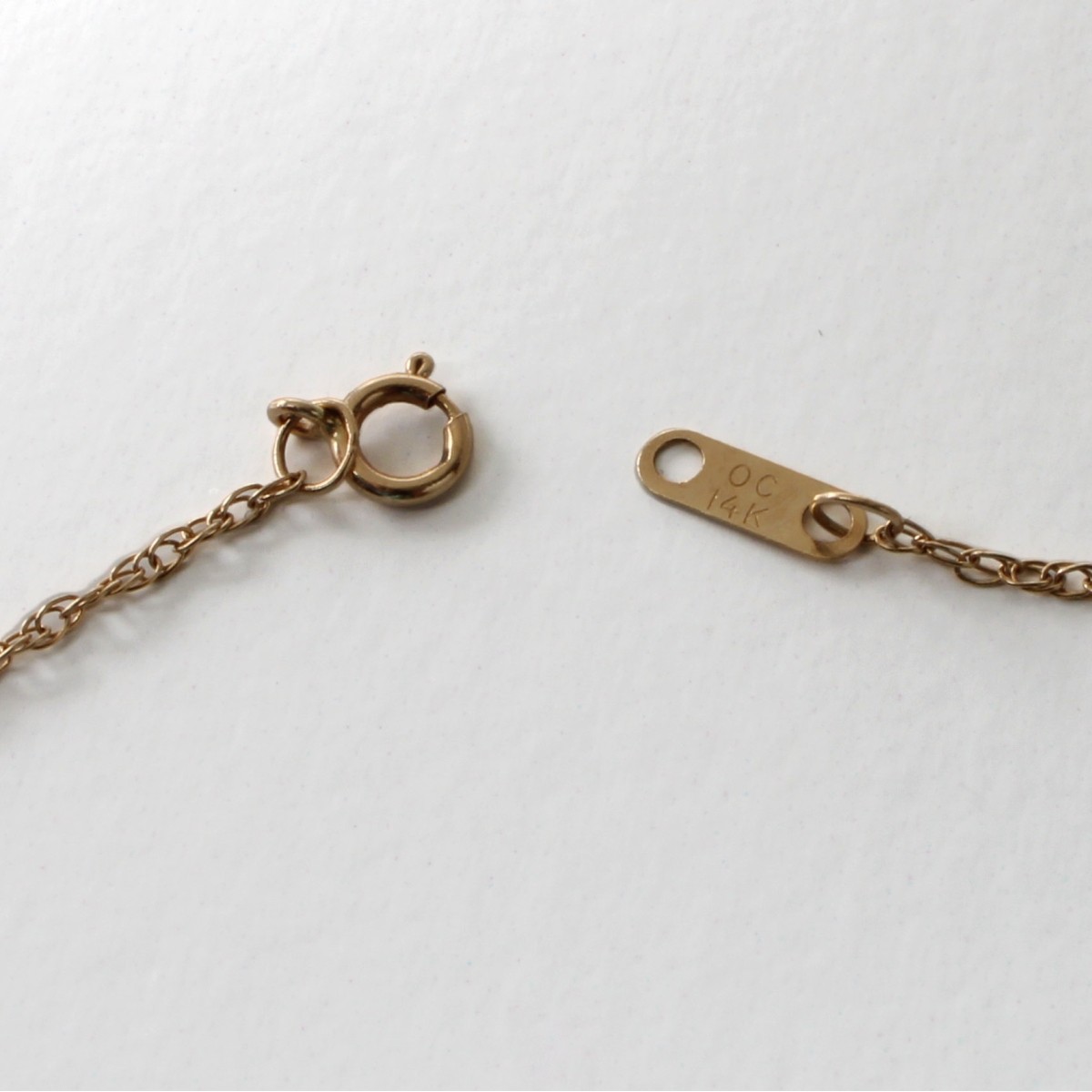 Chinese Opal and 14K Necklace