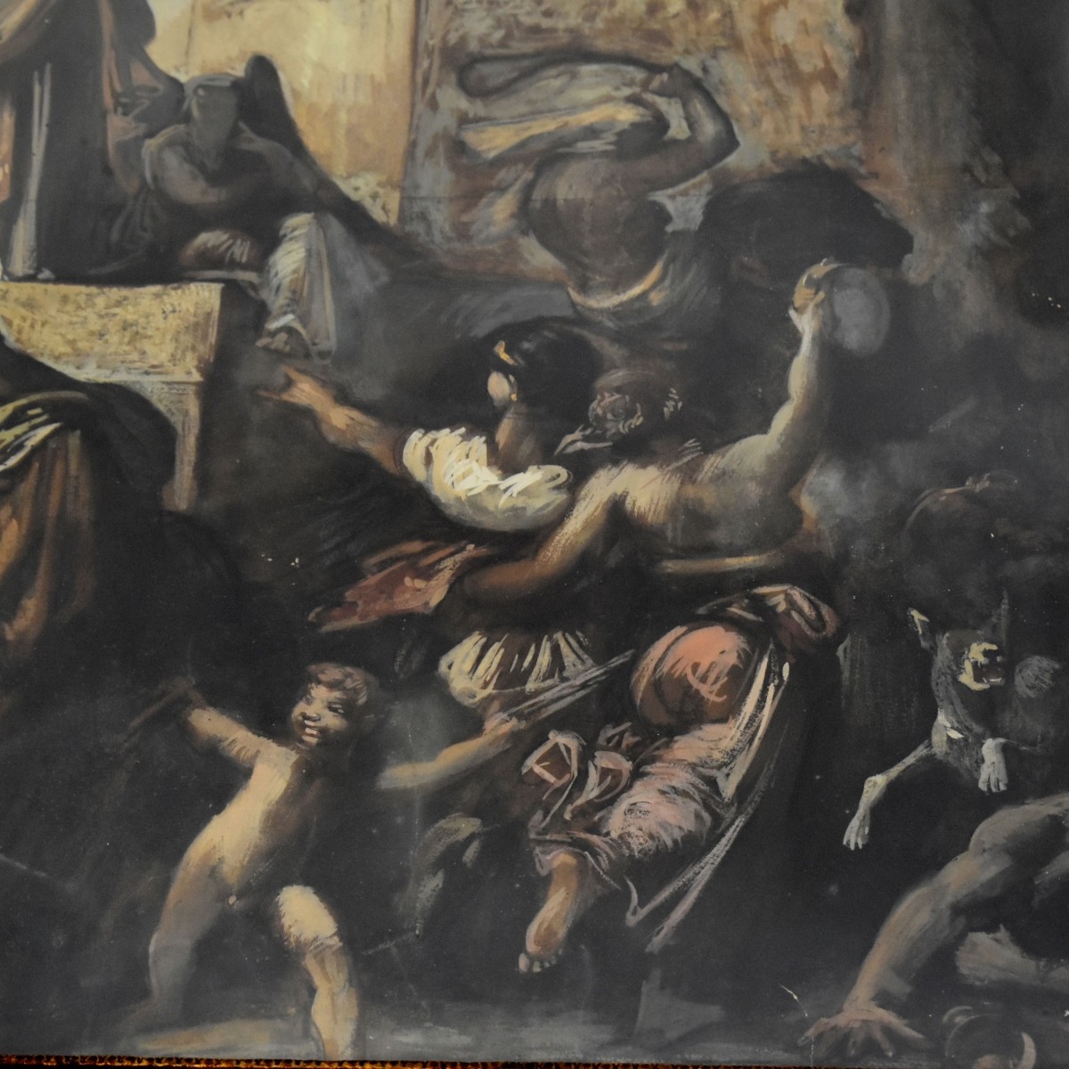 Francois Nicolas Chifflart, French (1825-1901)