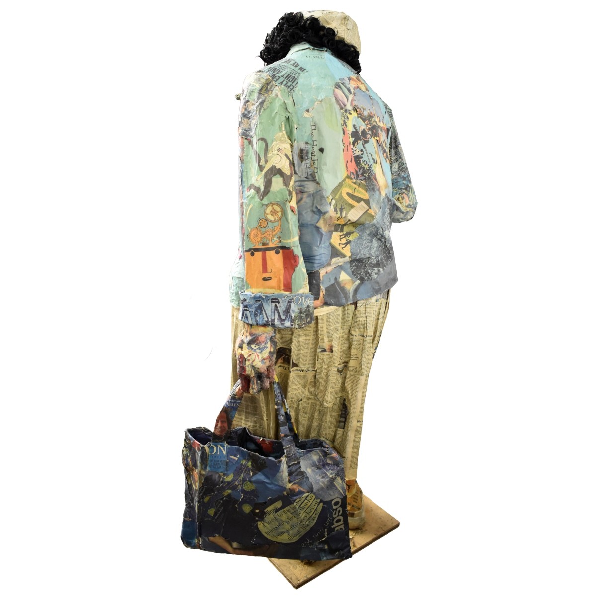 Life Size Paper Mache Lady