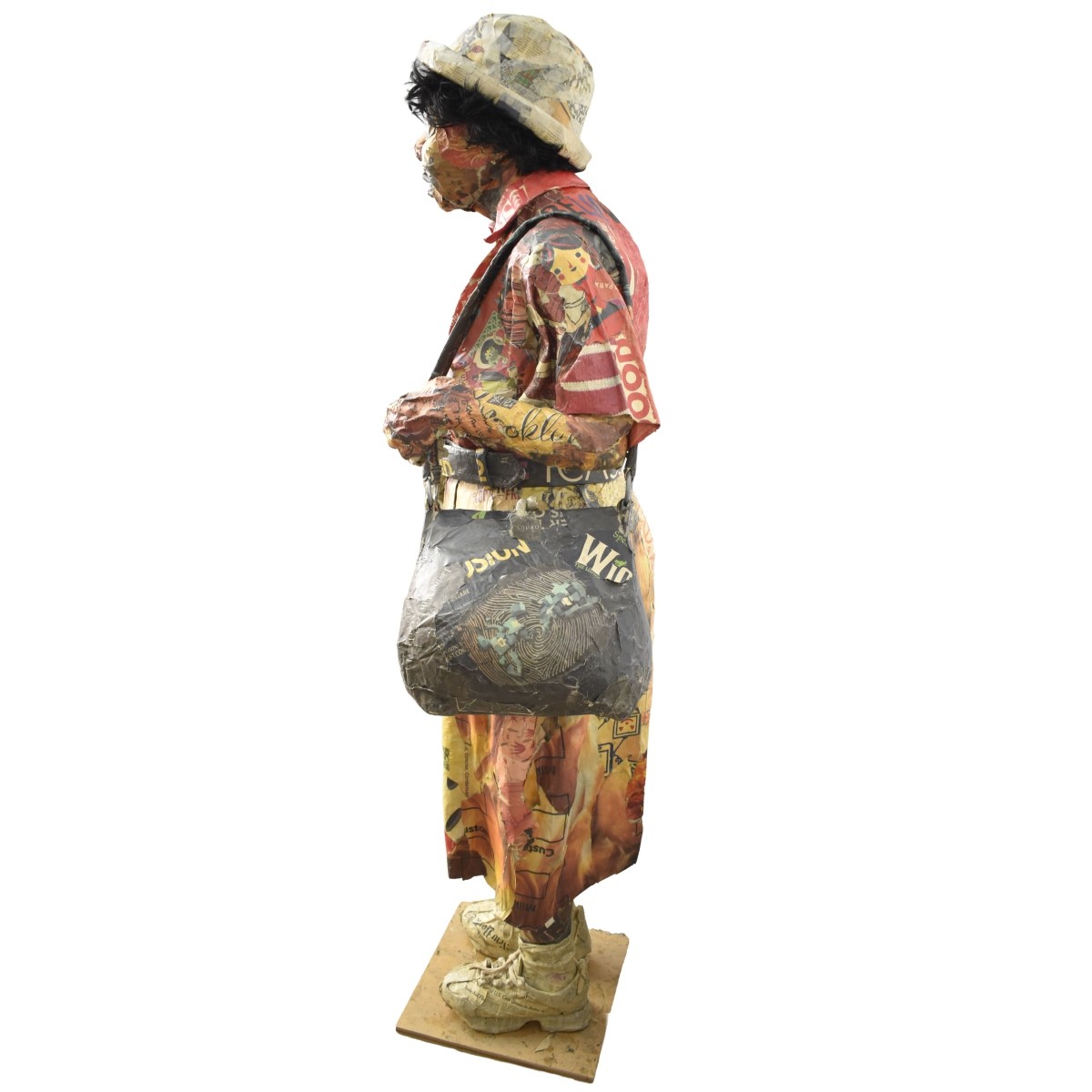 Life Size Paper Mache Lady