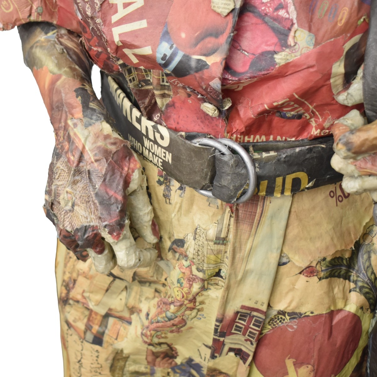 Life Size Paper Mache Lady