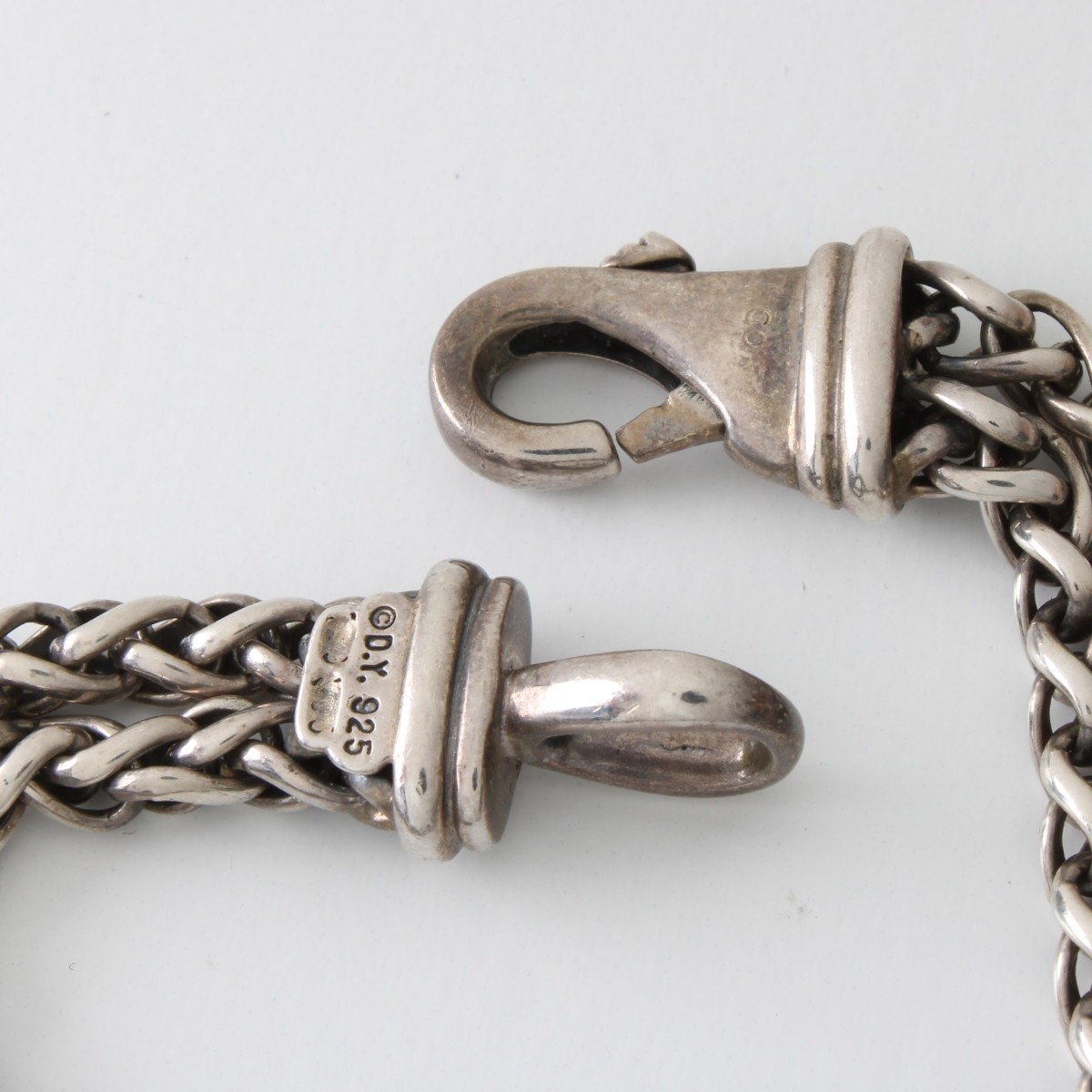 D Yurman Onyx and Sterling Necklace