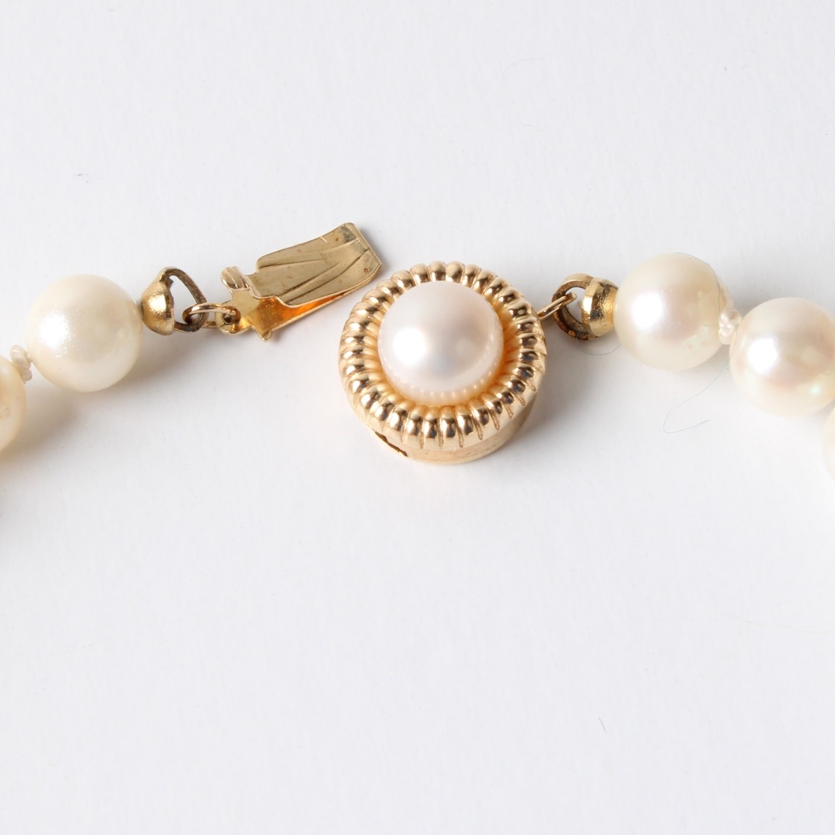 Pearl and 14K Necklace