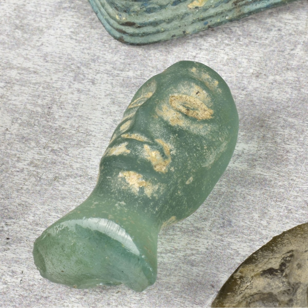 Antique Bronze/Stone/Glass Articles